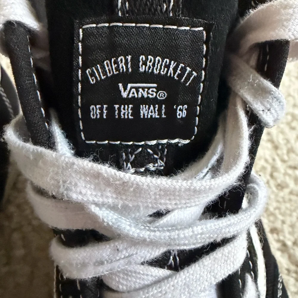 Vans Black and White x Gilbert crockett - Picture 2 of 7